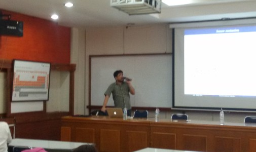 Seminar Fisika-UI: Julio, Ph.D, Research Center for Physics | Indonesian Institute of Sciences | LIPI.
