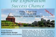 Launch Talk: The Exploration Succes Change
