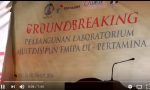 Pembukaan Groundbreaking Pembangunan Laboratorium Multidisiplin FMIPA UI – PT. Pertamina