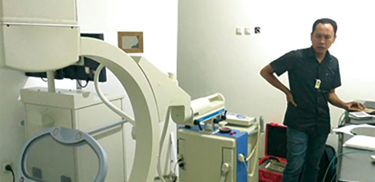 LFMB FMIPA UI Holds Free Test of Diagnostic and Interventional Radiology Equipment