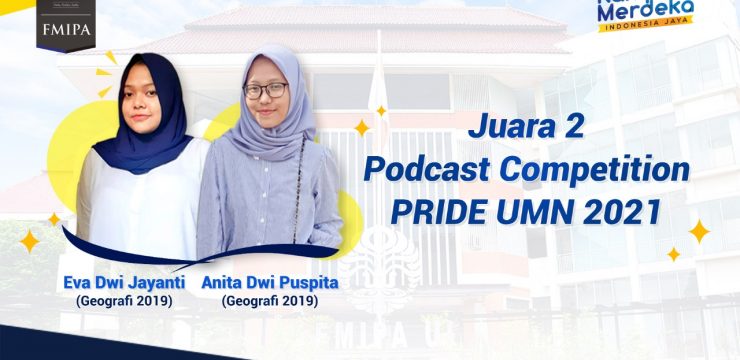 Dua Mahasiswa FMIPA UI Raih Juara 2 Podcast Competition PRIDE UMN 2021