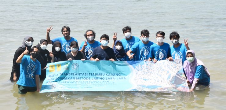 FMIPA UI Lakukan Transplantasi Terumbu Karang di Pantai Ketapang Banten